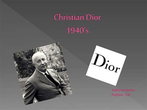 dior presentation slideshare|dior fashion ppt.